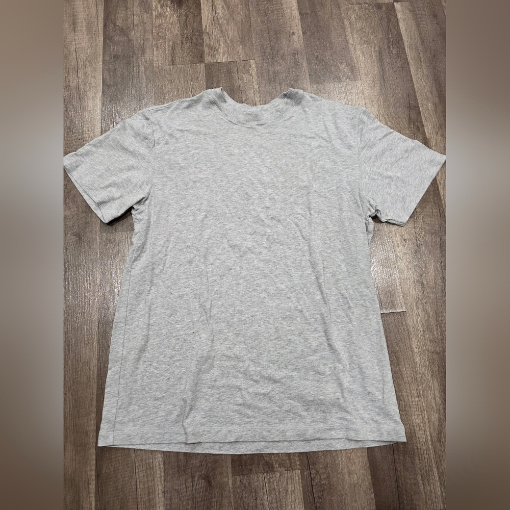 NWOT SKIMS RELAXED TEE SHIRT HEATHER GRAY XXS OVERSIZED quiet Luxury - Picture 6 of 11